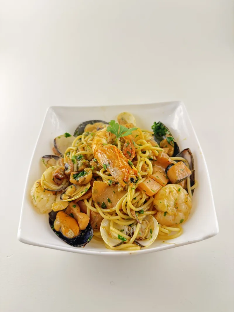 Spaguetti a la marinera