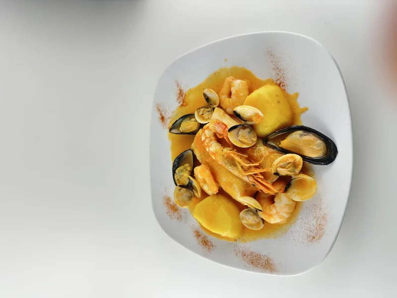 Merluza a la marinera