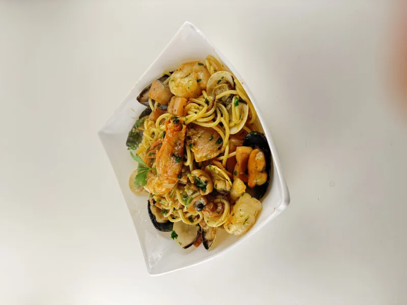 Spaguetti a la marinera