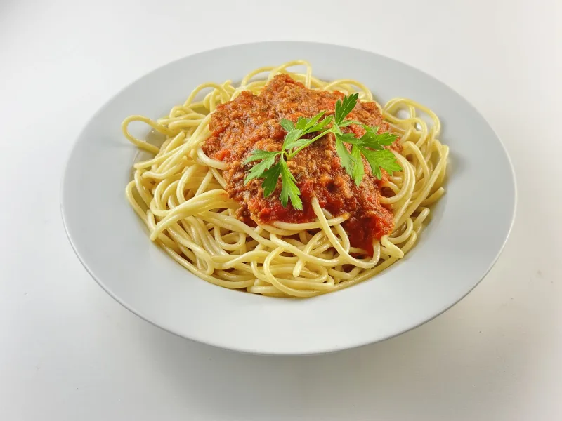 Spaghetti a la boloñesa